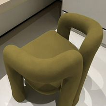 Dudet Claude Replica Wool Armchair
